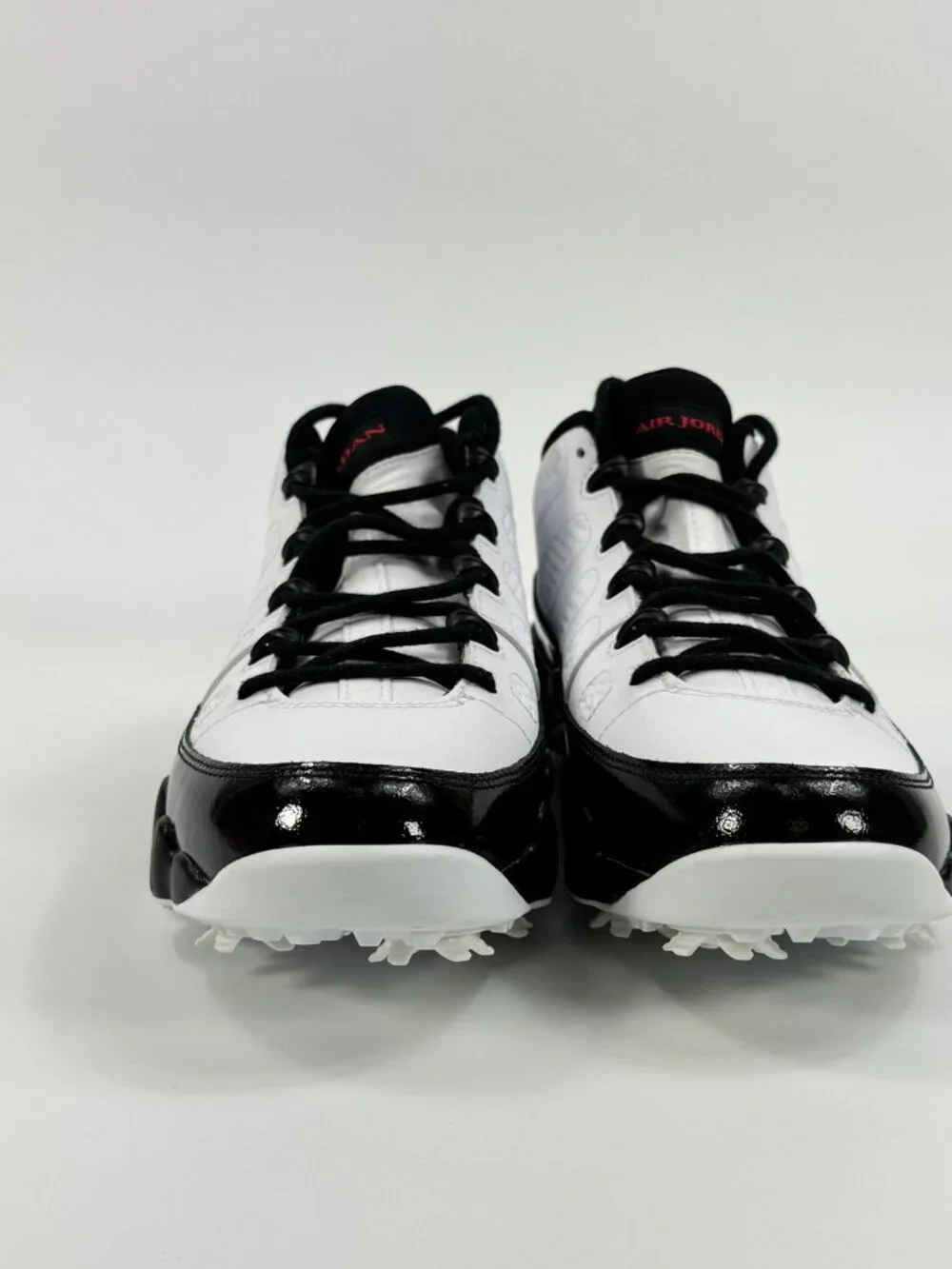 Air Jordan 9 Low Golf 'White Black True Red' FJ5934-100 size 8.5 READ